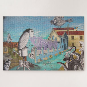 valparaiso surrealist art jigsaw puzzle