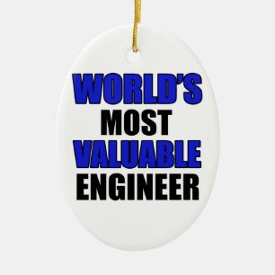 valuable Engineer Ceramic Tree Decoration