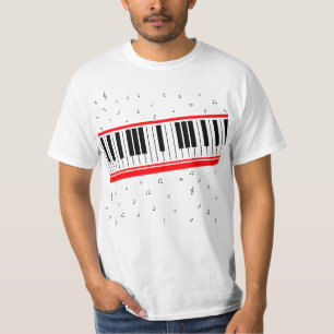 Value Piano Keyboard Shirt