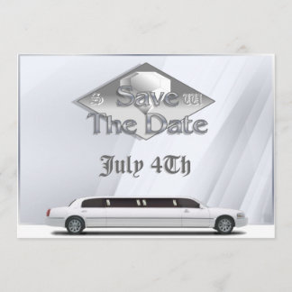 Value Priced Monogram Save The Date Invite