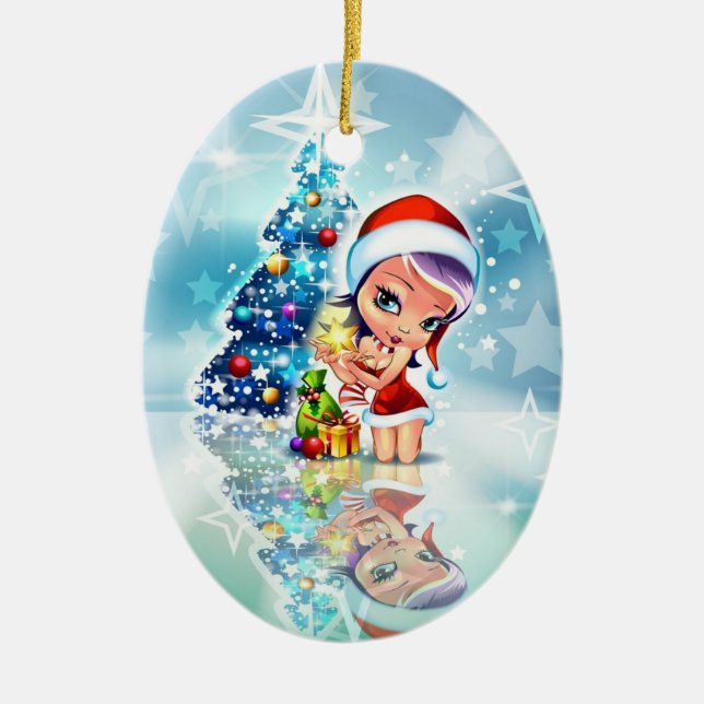 Valuegem Christmas Elf Ornament (Front)
