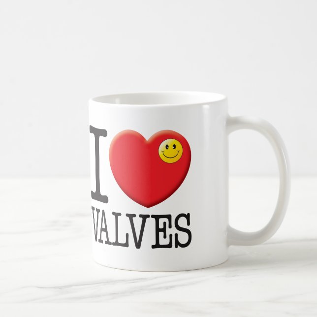 Valves Love Coffee Mug (Right)