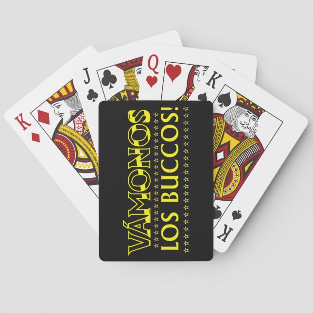 Vámonos Los Buccos! Poker Playing Cards (Back)