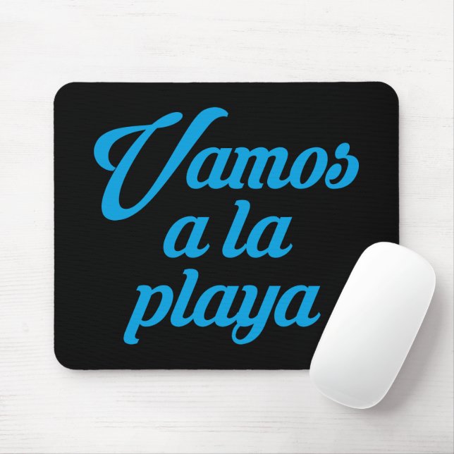 VAMOS A LA PLAYA MOUSE PAD (With Mouse)