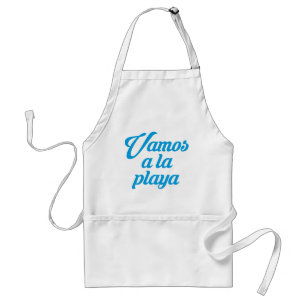 VAMOS A LA PLAYA STANDARD APRON