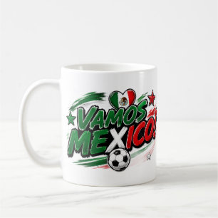 VAMOS MEXICO! Fan Mexican Pride Footb Coffee Mug