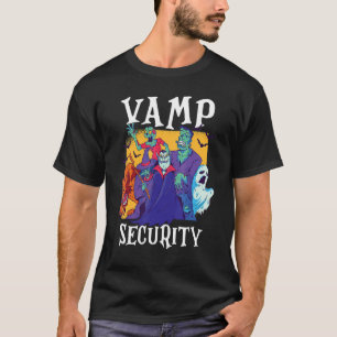 Vamp Security Easy Halloween Costume T-Shirt