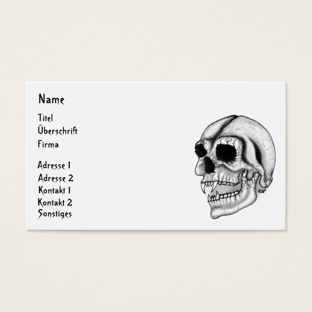 Vampir Skull (Front)
