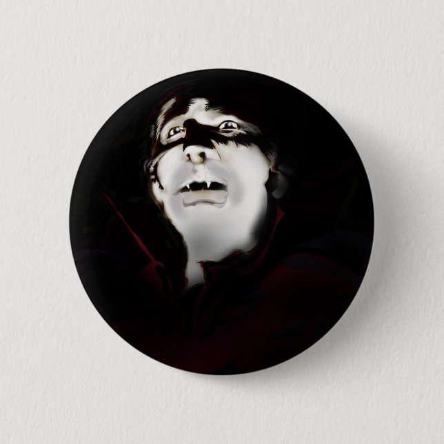 Vampire 6 Cm Round Badge (Front)