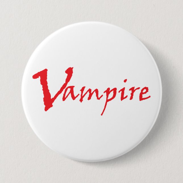 Vampire 7.5 Cm Round Badge (Front)