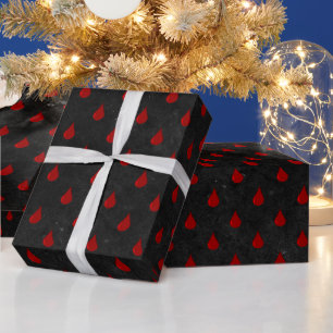 Vampire Amour Pattern Wrapping Paper