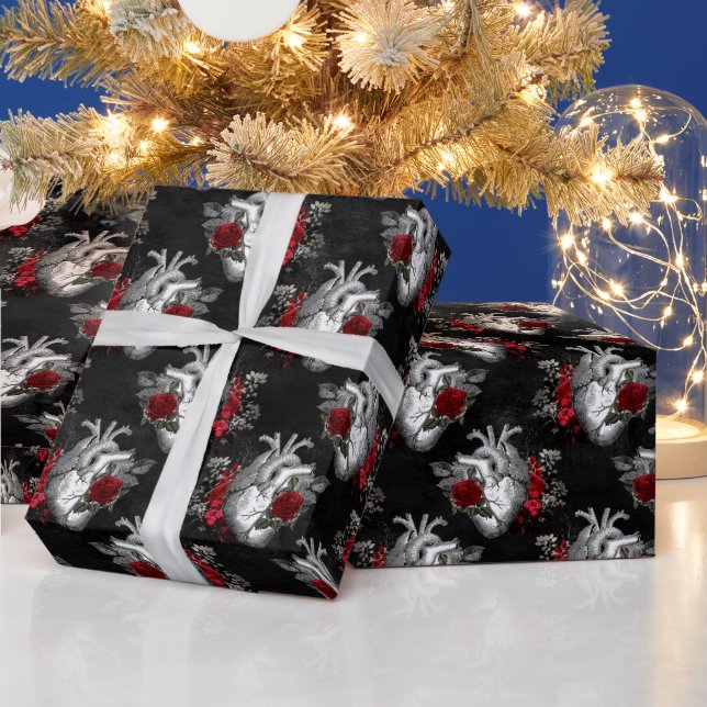 Vampire Amour Pattern Wrapping Paper (Holidays)