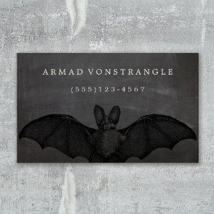 Vampire Bat Calling Card