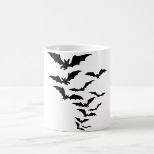 Vampire Bat Halloween Mug