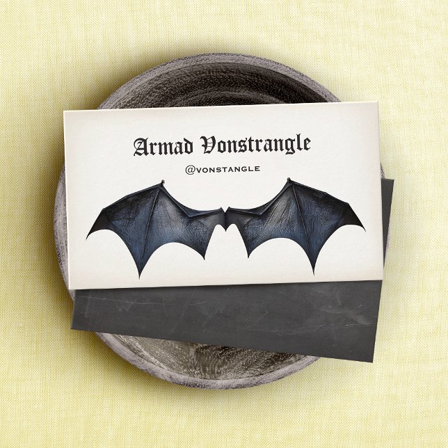 Vampire Bat Wings  Business Card (Creator Uploaded)