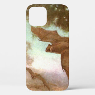 Vampire Bats by CE Swan, Vintage Wild Animals iPhone 12 Case