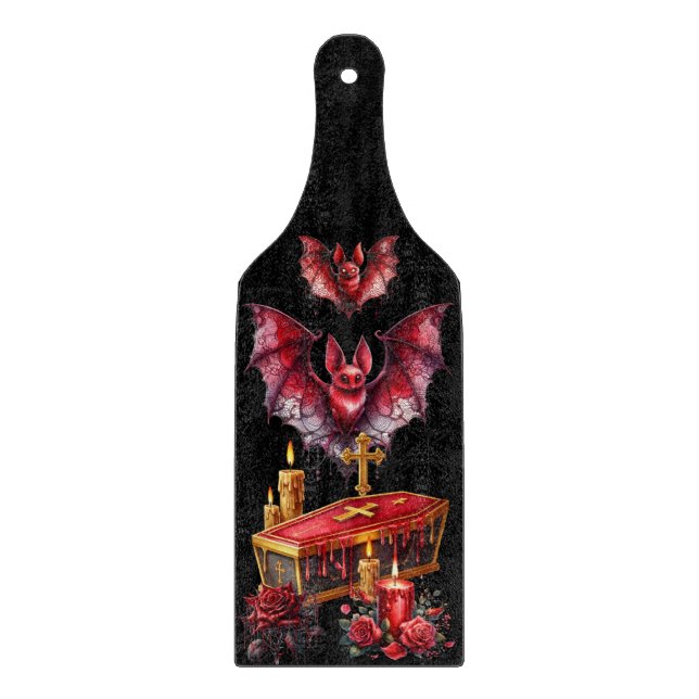 Vampire Bats Cutting Board (Front)