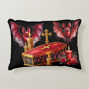 Vampire Bats Decorative Cushion