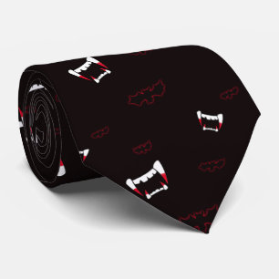 vampire bats menswear necktie mens neck tie