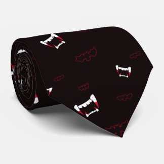 vampire bats menswear necktie mens neck tie