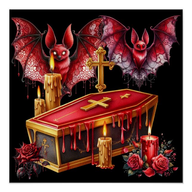 Vampire Bats Poster (Front)