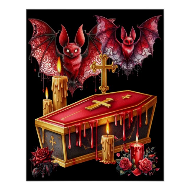 Vampire Bats Poster (Front)