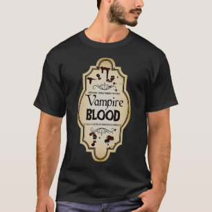 Vampire Blood Special Tonic Horror Goth Halloween T-Shirt