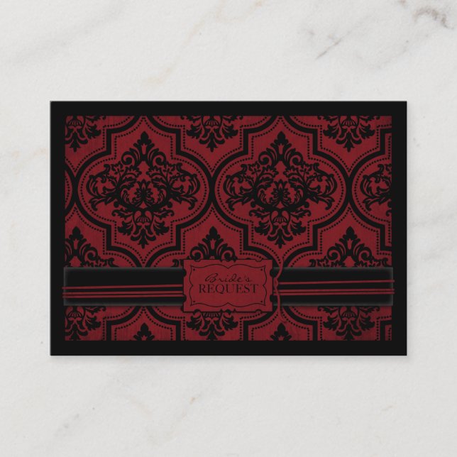 Vampire Bride Business Card (Front)