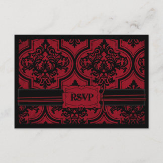 Vampire Bride RSVP Card B
