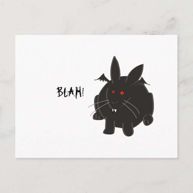 Vampire Bunneh Postcard (Front)