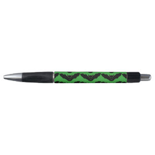 Vampire Cat Faced Bat Halloween Pen