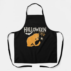 Vampire Cat's Halloween Classic T-Shirt Apron