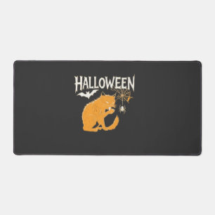Vampire Cat's Halloween Classic T-Shirt Desk Mat