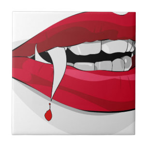 vampire ceramic tile