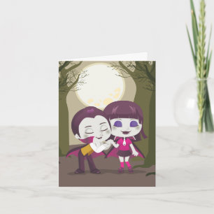Vampire Couple Holiday Card