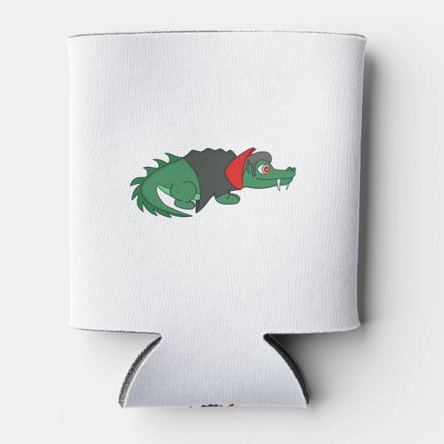 Vampire Crocodile Can Cooler (Front)