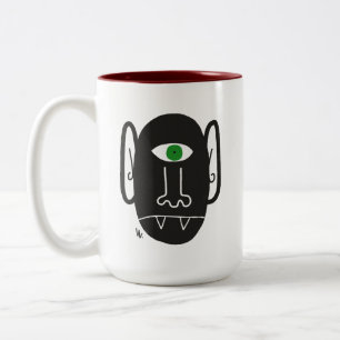 Vampire Cyclops with Green Eyes Mug