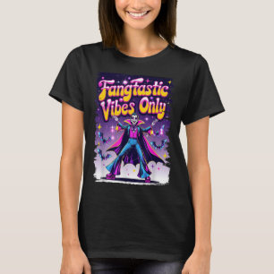 Vampire Disco Tee, Retro Halloween Shirt, Funny Va T-Shirt