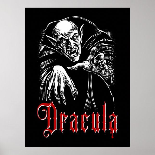 Vampire Dracula Poster (Front)