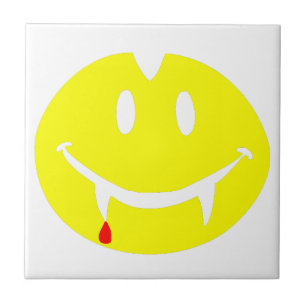 vampire emoji dracula ceramic tile