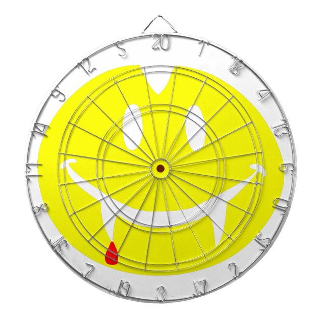 vampire emoji dracula dartboard (Front)