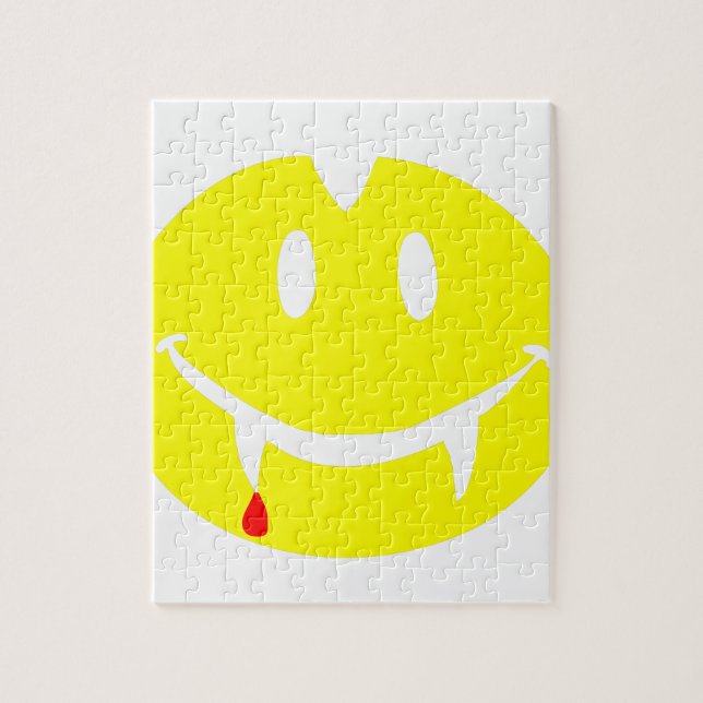 vampire emoji dracula jigsaw puzzle (Vertical)