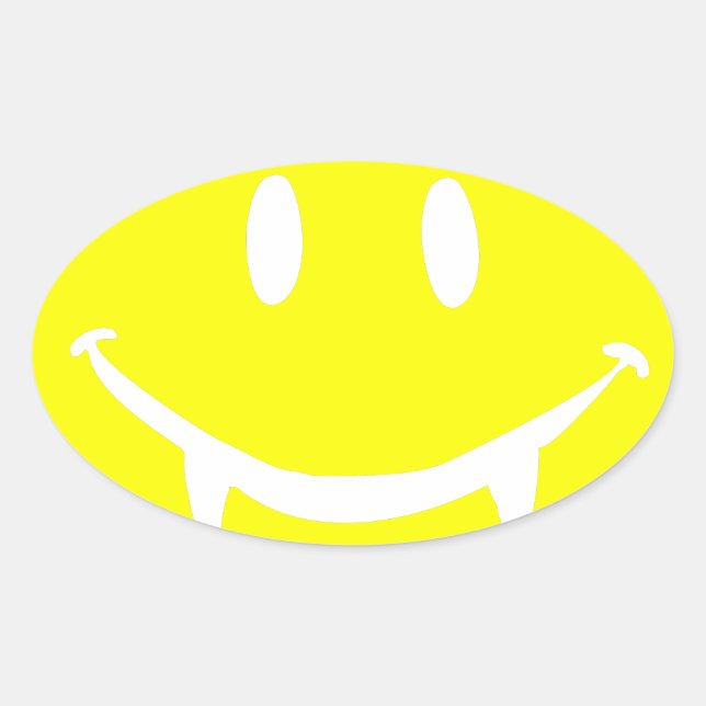 vampire emoji dracula oval sticker (Front)