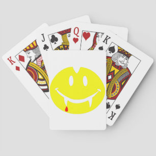 vampire emoji dracula playing cards