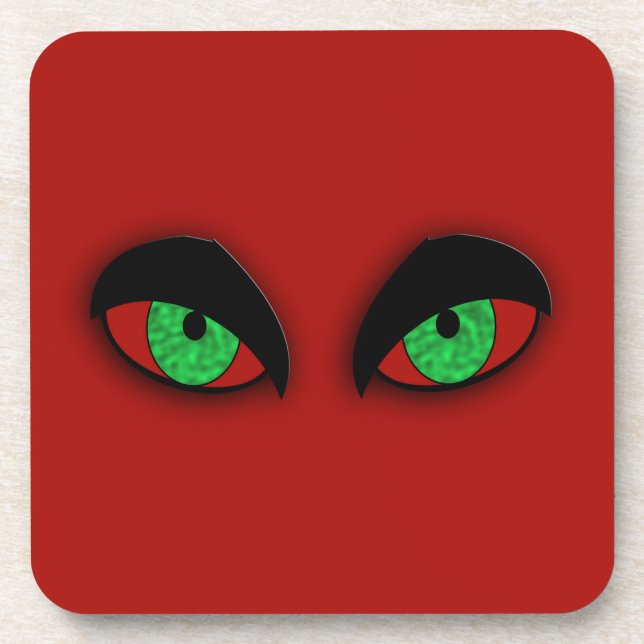 Vampire Eyes Coaster (Front)