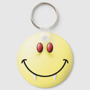 Vampire Face Key Ring