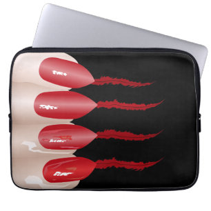 Vampire finger laptop sleeve