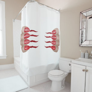Vampire finger V.2 Shower Curtain