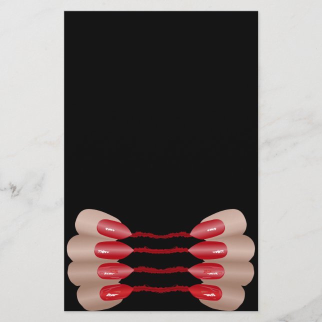 Vampire finger V.2 Stationery (Front)