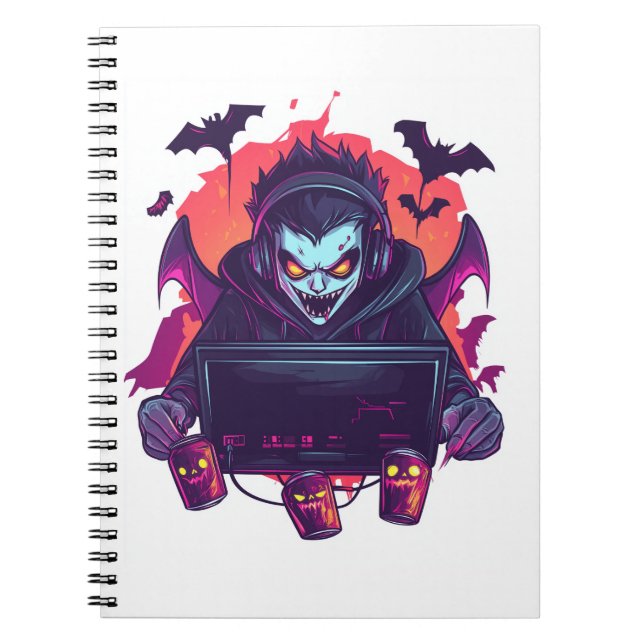  Vampire Gamer Notebook (Front)